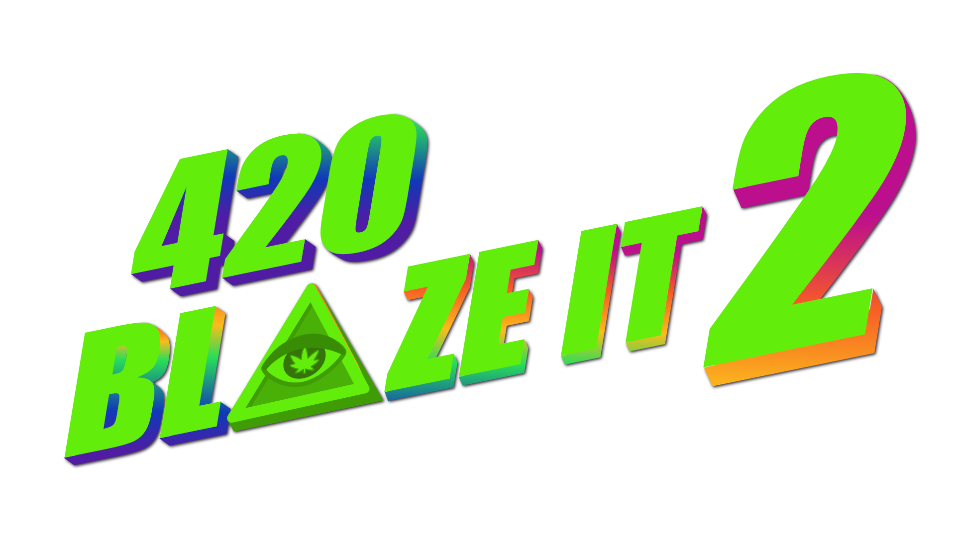 420 BLAZE IT 2 LOGO